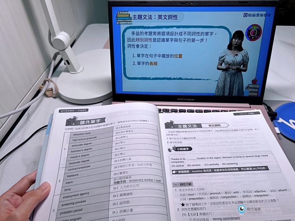 備考高分秘訣【翰林雲端學院評價分享】多益課程TOEIC 翰林雲端e名師線上課程