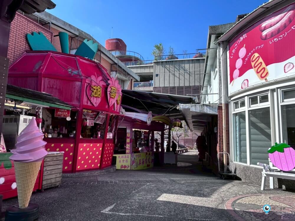 苗栗【大湖酒莊】採草莓後的完美中繼站 最愛來喝草莓果汁 拍大草莓全家福