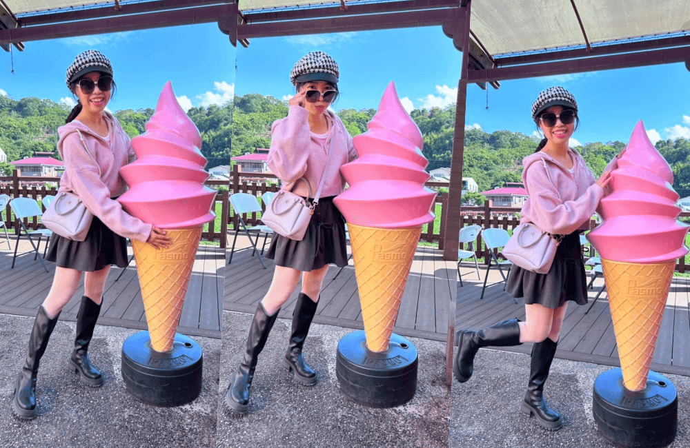 苗栗【大湖酒莊】採草莓後的完美中繼站 最愛來喝草莓果汁 拍大草莓全家福