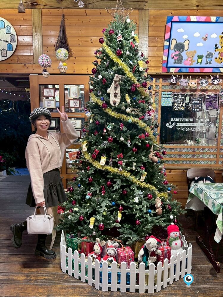 苗栗【橄欖樹咖啡民宿】走進山中秘境的鄉村小屋 轉角遇見貓咪 點燈後美到不想睡