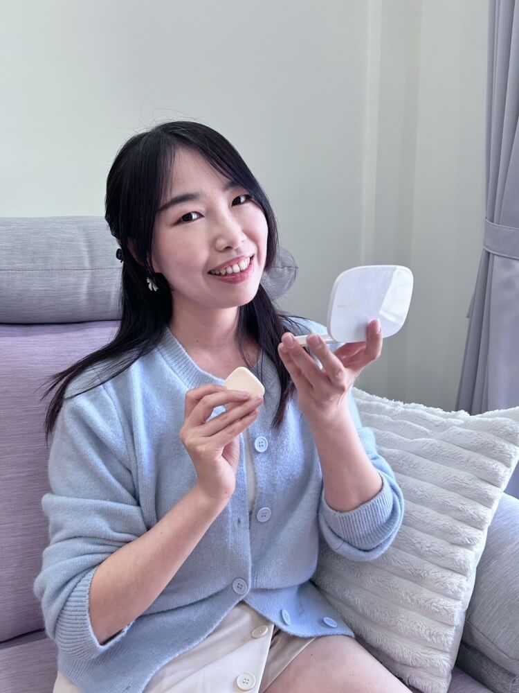 【媚點】雪紡親膚粉餅 柔焦美顏UV妝前乳 打造完美柔焦濾鏡感底妝