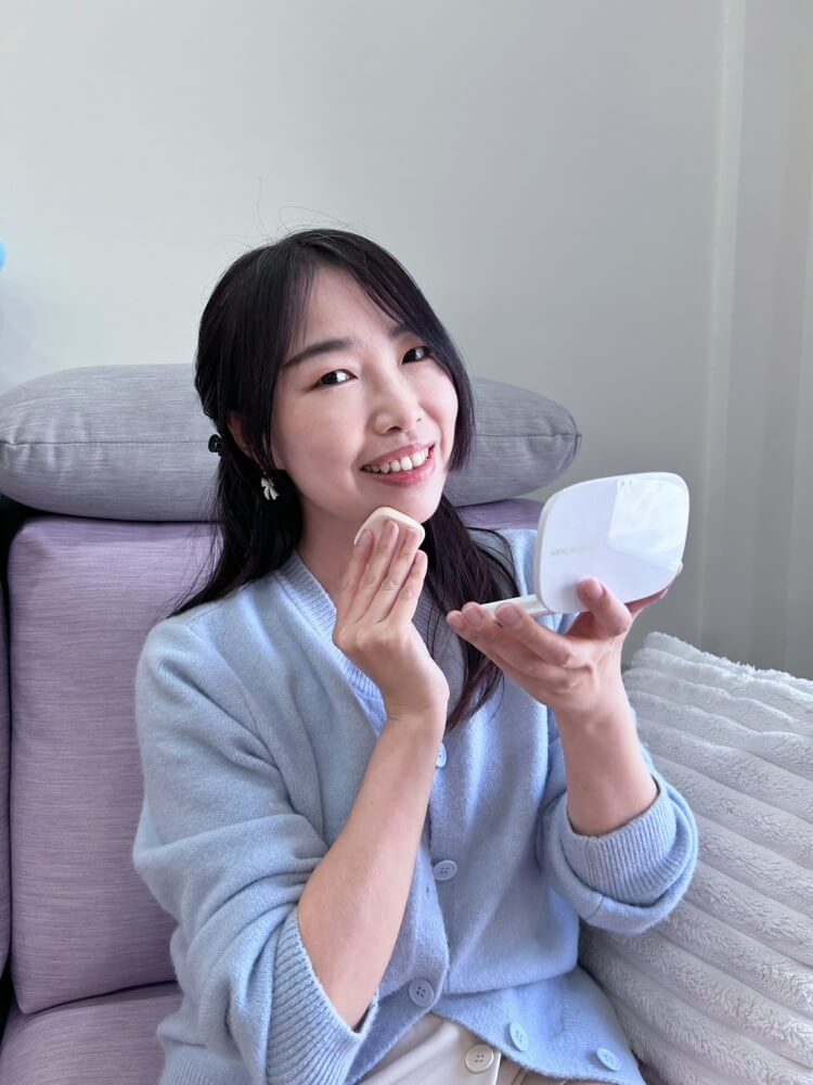 【媚點】雪紡親膚粉餅 柔焦美顏UV妝前乳 打造完美柔焦濾鏡感底妝
