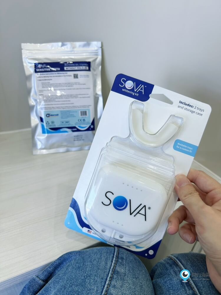 牙齒美白照顧【SOVA】居家牙齒美白凝膠組 專利牙托 溫和不酸軟 在家就可做的密集美白計畫 - 第4張圖 牙齒美白照顧【SOVA】居家牙齒美白凝膠組 專利牙托 溫和不酸軟 在家就可做的密集美白計畫